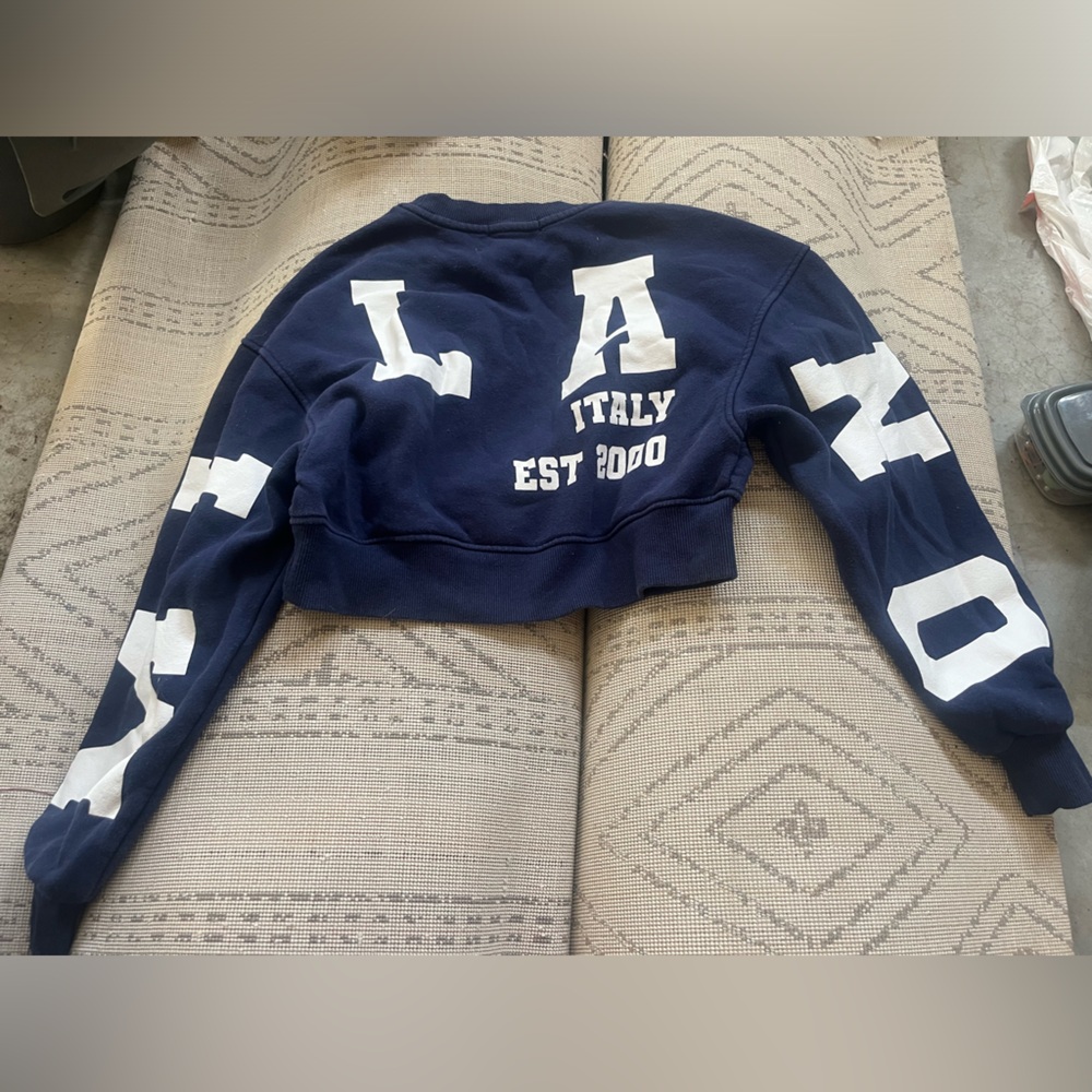 Cropped Milano Italy sweatshirt